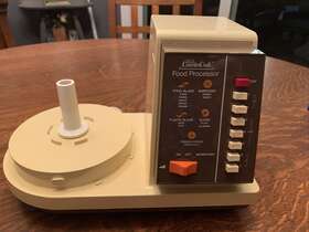 6882w Sears Counter Craft Food Processor Model 400 Base Only Working