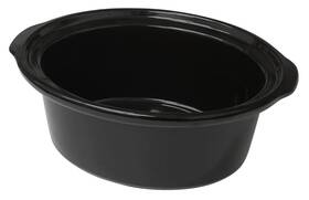 185891-000-000 Seneca River Trading 8 Quart Black Stoneware Fits Crock-pot 8-quart Slow Cooker