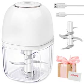 Sf-fp224 Sf Sunfuny Wireless Food Chopper Mini 350ml Cordless Processor 1.4cup Garlic Onio