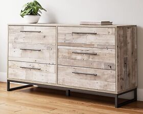 Eb2320-131 Signature Design By Ashley Neilsville Industrial 6 Drawer Dresser