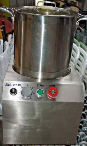 Ssd-10es Skyshalo 10l Stainless Steel Commercial Food Processor/cutter 110v 1100w