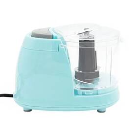001e9e Smart Home Compact Mini 12 Oz. Food Chopper Blue