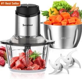 Fc58 Sovyime Food Processor Meat Grinder Vegetable Chopper For Home Use Small