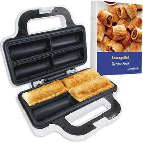 Sb-s659 Starblue Sausage Roll Maker By With Free Recipe Ebook Make 4 Quick White