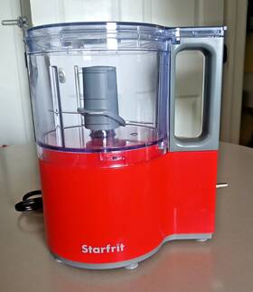 Mc4419b Starfrit Mc44198 Electric Oscillating Food Processor - 4 Cups Red Model #