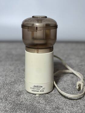 1413w Sunbeam 1431w Vintage Oskar Jr Chopper Plus Food Processor Model