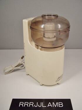 16081 Sunbeam Vtg Oskar Oscar Small Food Chopper Processor Tested Working Great
