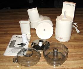 4817-8 Sunbeam Oskar 14181 Food Processor/lightly Used