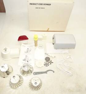Rl1aa Super Chef Vintage Salad Maker Meat Grinder Food Processor France 1972 Electric