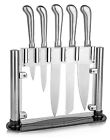 Swivgo Stainless Steel Kitchen Knife Set With Acrylic Stand 233638000771