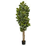 T2039 Nearly Natural Oak Artificial Tree Uv Resistant 192897285995