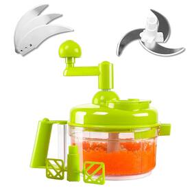 T003-mer-g Tenta7 Food Processes Hand Crank Processor/manual Chopper/meat