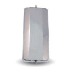 Tm-2008 Trux Accessories 7in X 16in Westcoast Stainless Steel Mirror-heatno Light