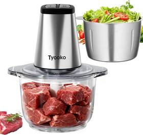Jbj01 Tyooko Electric Food Processor Vegetable Chopper Kitchen Aid Easy Clean