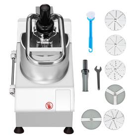 Vc65ms Uimoso Vegetable Chopper And Food Processor With 6 Stainless Steel Blades