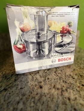 Muz6ts3 Universal Muz6 Bosch Slicing Shredding Open Box New Mum6