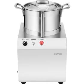 Vevor 197988087137 Food Processor Vegetable Chopper 4.3 Quart Food-grade Stainless Steel Blender