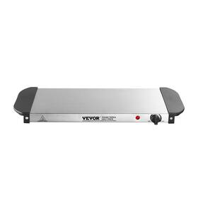 Vevor 197988579472 Electric Warming Tray Buffet Food With Temp Control Stainless Steel