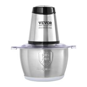 4-wing Vevor 445025890855 Food Processor Electric Meat Grinder With Stainless Steel Blades8 C