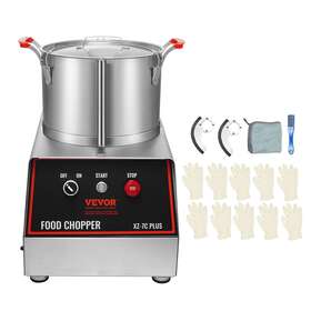 Ajsqsj6l840wyonke Vevor Food Processor And Vegetable Chopper 750w 7 Quart Stainless Steel Blender