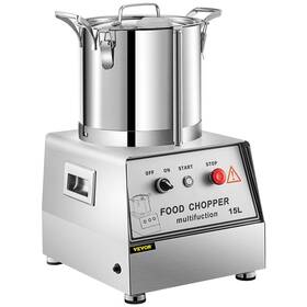 Mpfc-315 Vevor 15l Electric Food Chopper Stainless Steel Processor Meat Grinder 1400w Read
