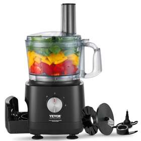 Spjgj600wjxsh190n Vevor 9-cup 600w Food Processor Vegetable Chopper For Shredding Slicing Kneading