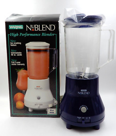 Nb5bl Vintage Blue Waring Nublend High Performance 48 Oz Ice Crushing Blender