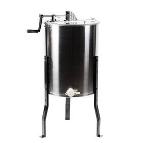 Vivo 810080414181 Honey Extractor 8 Frame Only 4 Deep Frames Stainless Steel Ss Honeycomb Man