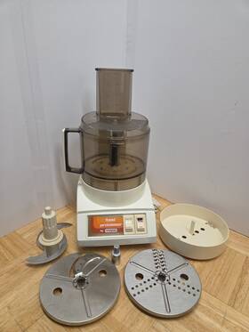 11fp29 Waring Vtg Food Processor Fp510 Blades Lid 806 1970s Retro Tested/works Great