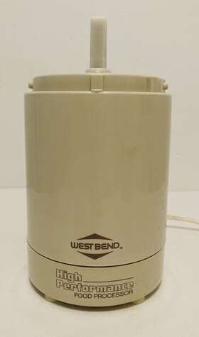 6500t-1 West Bend High Performance Food Processor Replacement Motor Base Only
