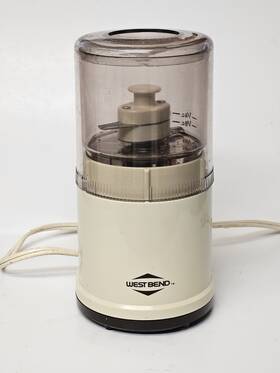 6501-1 West Bend Vintage High Performance Food Processor Chopper #6501-1 Works Great