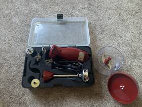 Bibc1010 Wolfgang Puck Handheld Immersion Blender Red