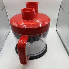 Swpikc30 Wolfgang Puck Immersion Processor Dicer Work Bowl And Lid Replacement Red