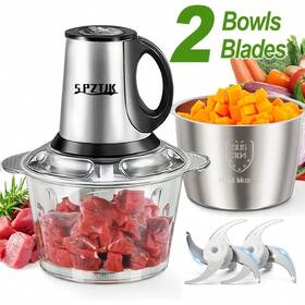 0708 Xyk Electric Food Processor 101.44oz Large Capacity Chopper -