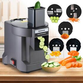 Yircelom 280262923796 5 In 1 Commercial Food Processor With Blades Electric Vegetable Chopper V