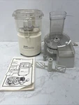 Vintage Sears Kenmore Compact Food Processor Model 544-I **tested**. Fixed Price $22.99.