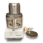 Cuisinart DLC-12 Food Processor White Base Bowl Lid Blades Tested Works Japan. Fixed Price $149.95.