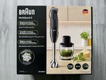 Braun MQ50202M Multiquick Hand Blender 500W Chopper Whisk Beaker New. Fixed Price $45.00.