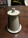 Presto Professional Salad Shooter 297001 Electric Slicer Cone Grey Thick. Fixed Price $5.99.