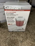 Cuisinart 40OZ Glass Blender Attachment. Fixed Price $24.50.