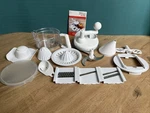 Miracle Hand Food Processor Chopper Slicer Juicer Kitchen Plus 7 Tools In One. Fixed Price $14.99.