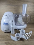 Euro-pro Quad Blade X Food Processor 6 Cup Prep Center EP114H Tested Works. Fixed Price $65.99.
