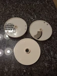 Cuisinart DLC-510 DLC-514 DLC-522 Food Processor Little Disc Set (3). Fixed Price $19.99.