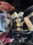 Magimix Cuisine Syst Me Food Processor Storage Box Blades Stem + Extras. Fixed Price $35.00.