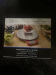 Mainstays Round Digital Kitchen Scale, Food Stainless Steel Platform, Lcd. Fixed Price $19.99.