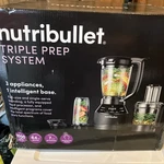 Nutribullet 64OZ Triple Prep System Blender And Food Processor, 1500W, 3 Speeds. Fixed Price $179.99.
