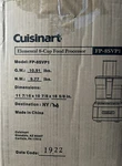 Cuisinart FP-8SVP1 Elemental Cup Food Processor Silver. Fixed Price $70.00.