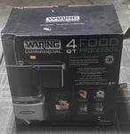 Waring WFP16SC Combination Food Processor With 4 Qt. Continuous Feed 3 Discs 2HP. Fixed Price $749.00.