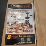 Presse Deluxe Gourmet Food Styler TR-207-069 New Open Box Cooking Baking. Fixed Price $40.00.