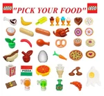 New Lego Pick Your Food Lot Picnic Meal Feast Minifigure Dinner Chef Kitchen. Fixed Price $14.99.